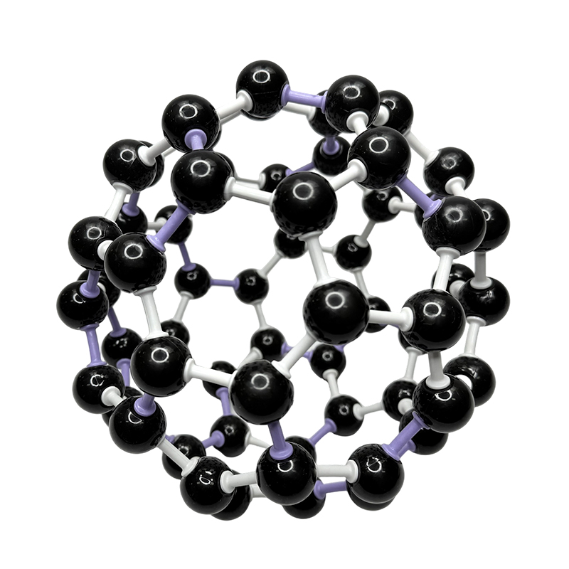 Educational equipment chemistry carbon 60 model build molecular structure of C60